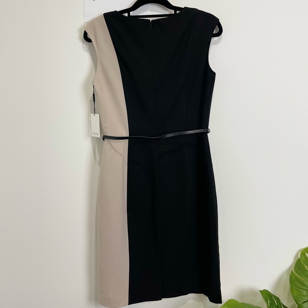 Calvin Klein Color Block Dress Size 6